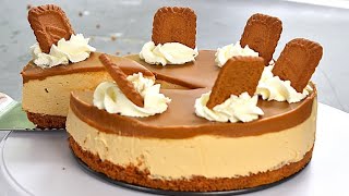 NoBake Lotus Biscoff Cheesecake Recipe Without Gelatin