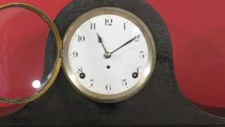 How to synchronize the striking on a Seth Thomas tambour mantel clock from the 1920