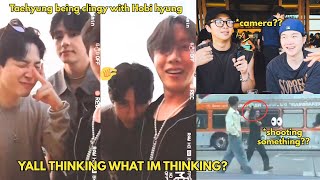 So BTS is in Nobu, Malibu, where Taehyung and Jungkook had dinner together before