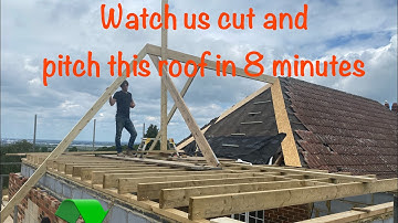 Cut and pitch your own loft conversion or extension roof.. it’s really not that hard!