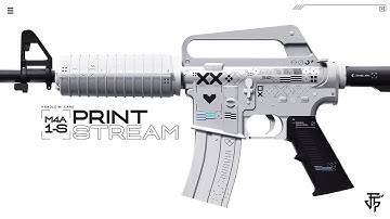 M4A1 -S | PRINTSTREAM in-game preview