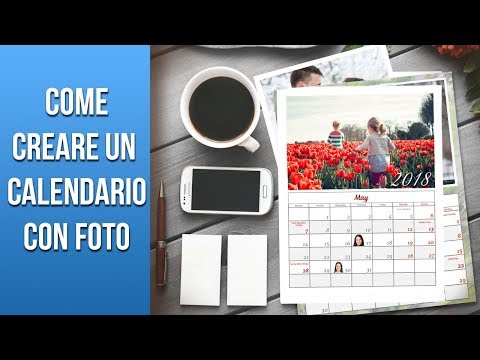 Video: Come Creare Un Calendario Su Una Foto Nel