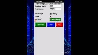 Python GUI Grade Calculator Using Mobile Phone|| Pydroid|| #coding #coders #programming
