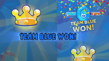 Team blue battle won! Paper.io2