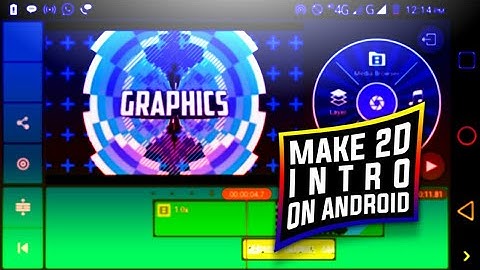 How to make 2d intro on android (kinemaster) | By GFX Arina