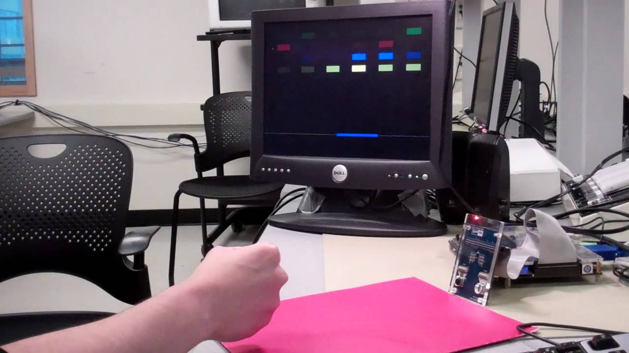 Hand-tracking using video on FPGA