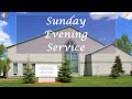 November 29, 2020 - Sunday Evening Service
