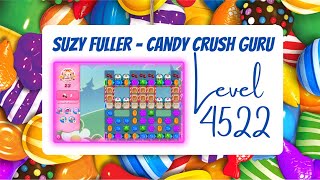 Candy Crush Level 4522 Talkthrough, 23 Moves 0 Boosters 