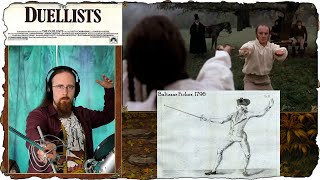 Realistic Smallsword Duels in a Movie? - The Duellists (1977)