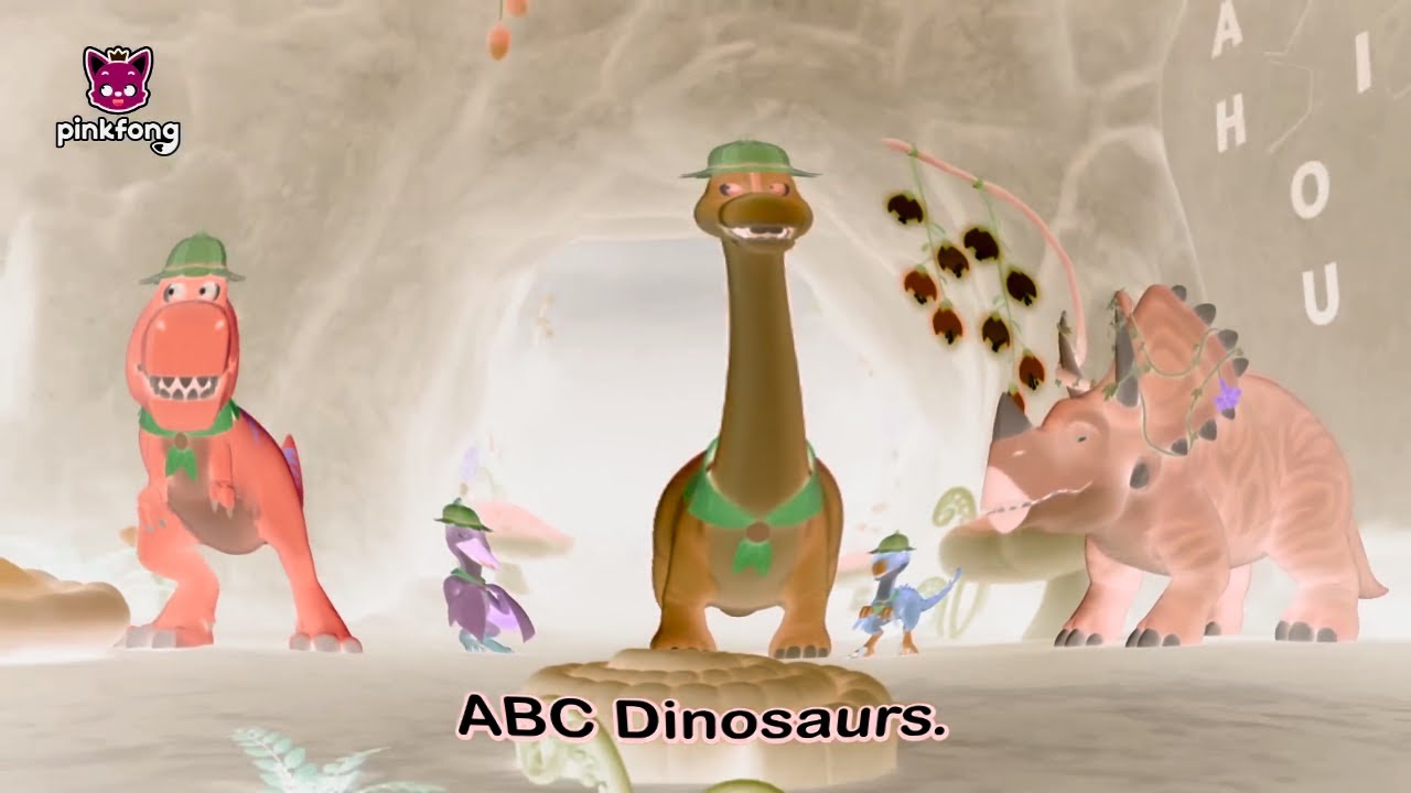 T-rex And Friends Go Sliding Into The Cave! | T-rex |Klasky Csupo 2001 Effects