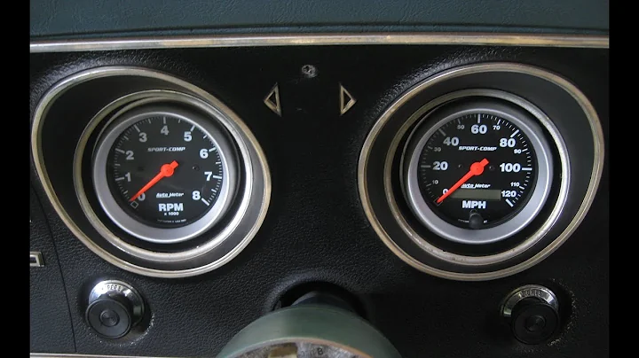 XW Ford Falcon Resurrection Part 8 – Instrumentation