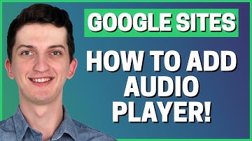 How To Add Audio Player In Google Sites