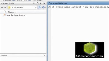 MATLAB tutorial: IF/SWITCH/FOR/WHILE/FUNCTION