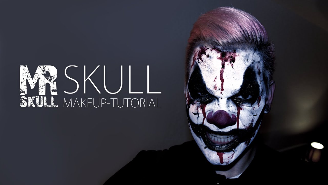 Horror Clown Makeup Tutorial YouTube