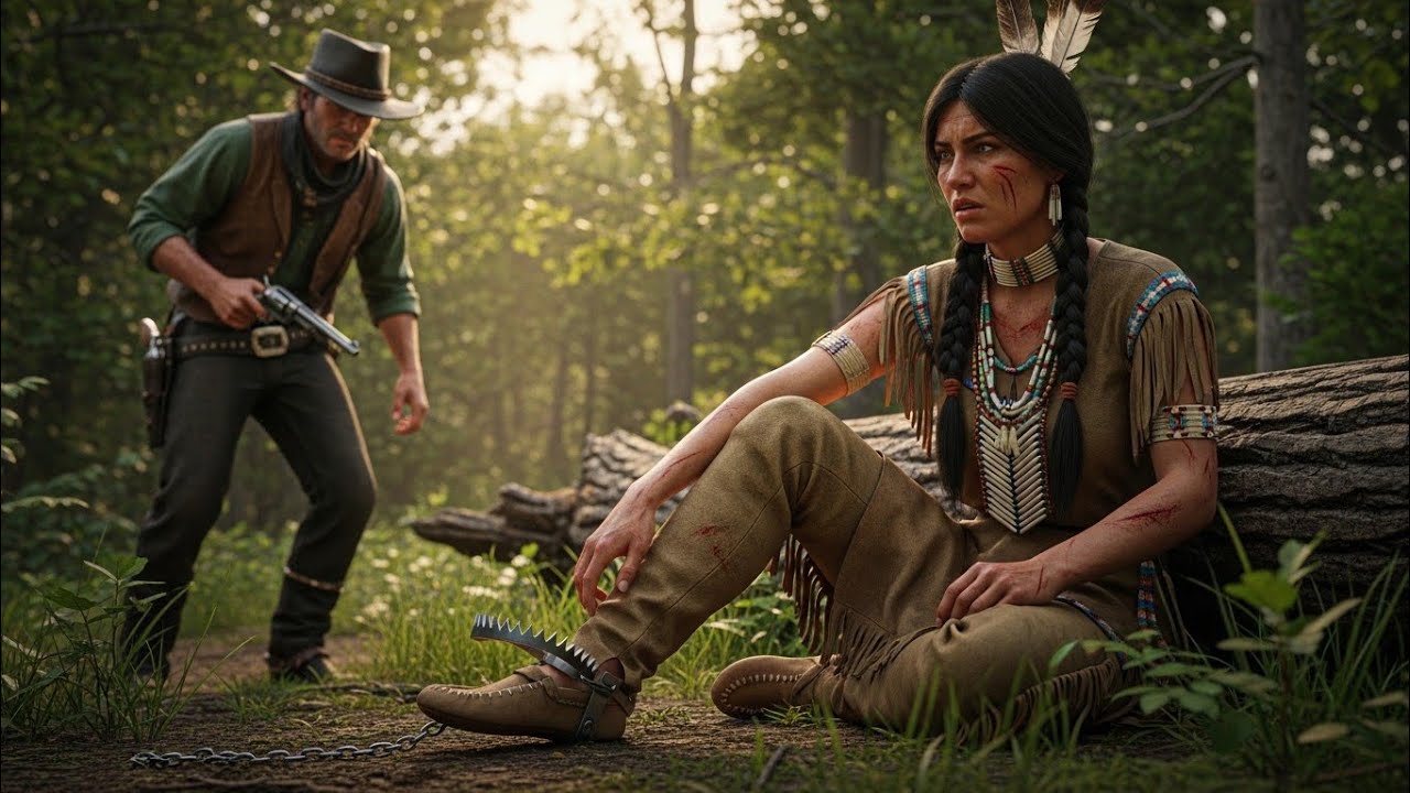 Trapped Apache Woman Expected Death — What the Cowboy Did Next Shocked Everyone.! 