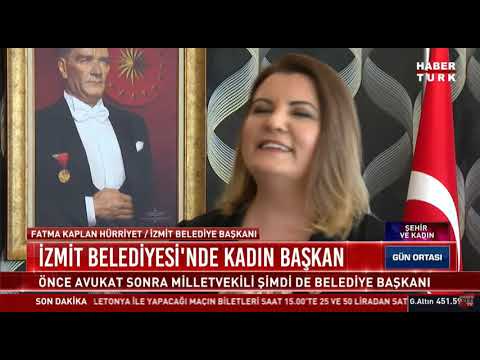 Belediye Başkanımız Av. Fatma Kaplan Hürriyet, HaberTürk ekranlarında...