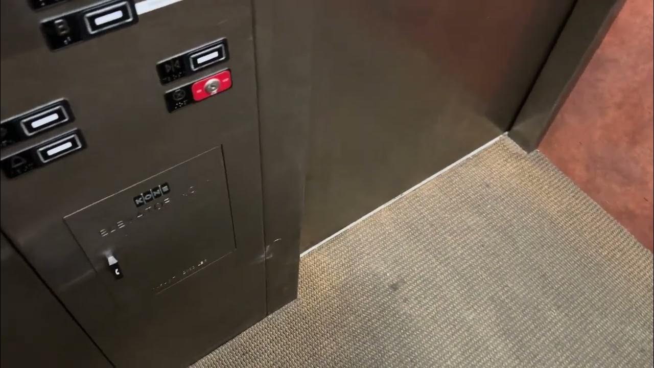 Kone hydraulic elevator Aquinas College fine arts Grand Rapids, MI