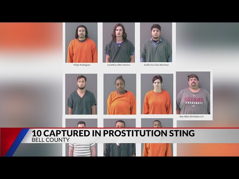 Arrests made in Bell County prostitution sting