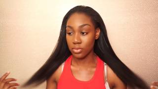 Better Length Clips-Ins Ft. Better Length Hair Coarse Yaki