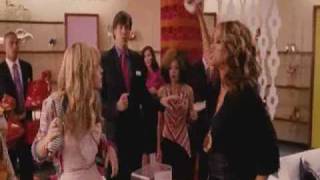 Hannah Montana The Movie-- Shoe Fight Scene with Tyra Banks