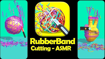 RubberBand Cutting - ASMR - Relax your mind! Levels 1 - 30 By Crazy Labs Gameplay Walkthrough
