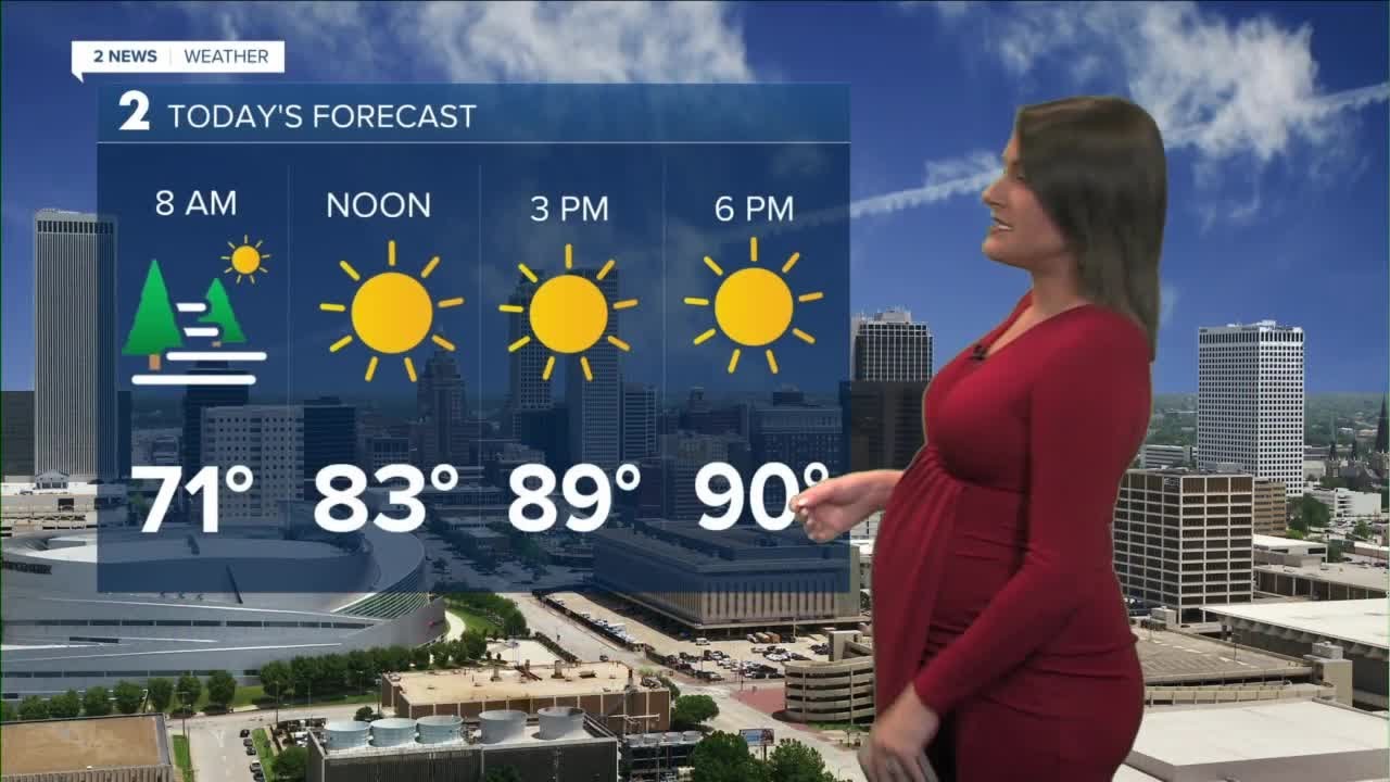 Mostly Sunny & Seasonably Warm Saturday - YouTube