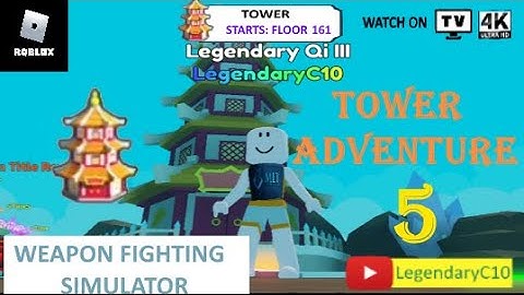 Road to 400th Floor Infinity Tower in Weapon Fighting Simulator - Episode 5