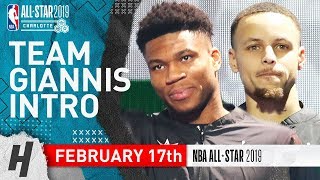 Team Giannis Players Introductions - February 17, 2019 NBA All-Star Game