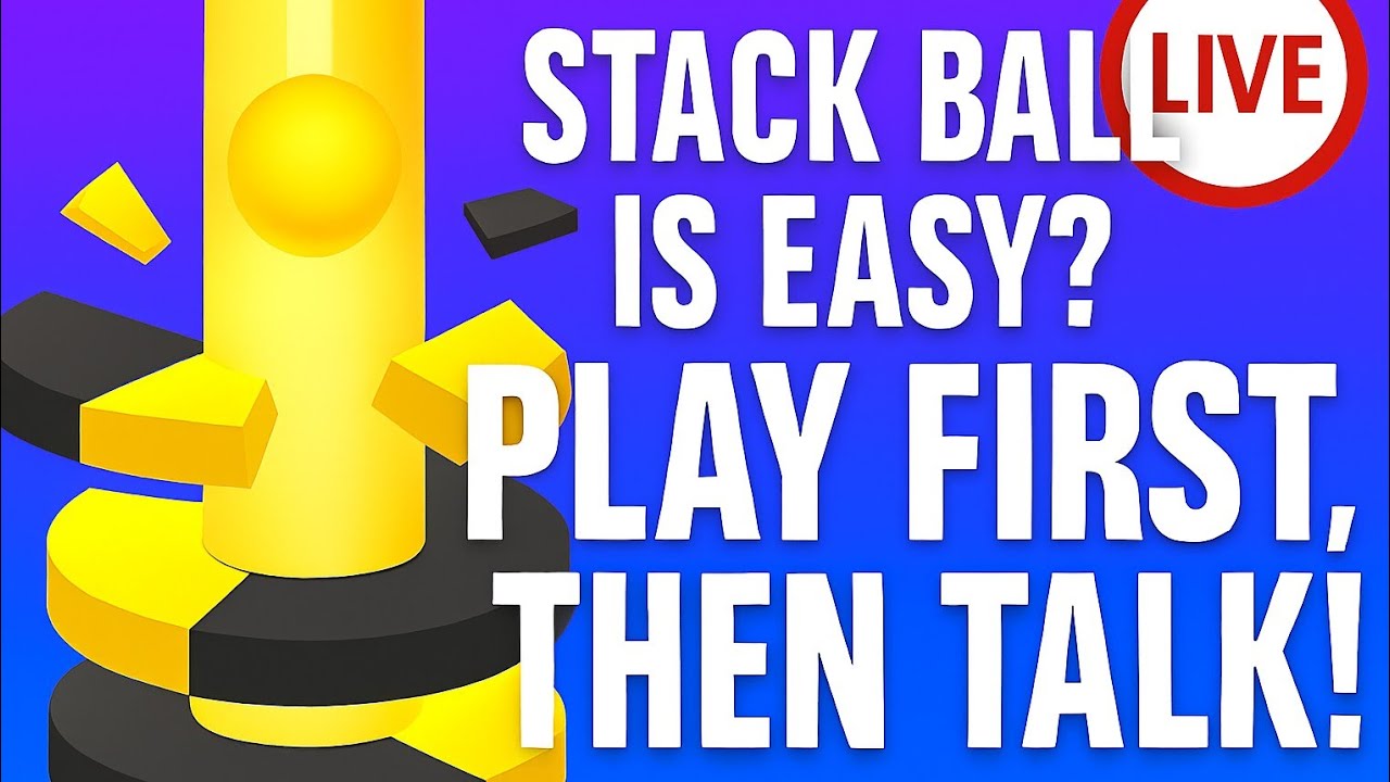 Stack Ball is easy? Try it first! - YouTube