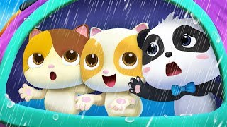 Rain Rain Go Away | 最新英文兒歌童謠 | 卡通 | 動畫 | 寶寶巴士 | BabyBus