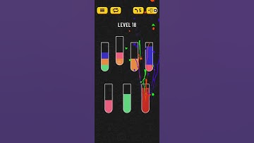 !NEW! Water Sort Puzzle Level 18 Walkthrough Solution Android/iOS