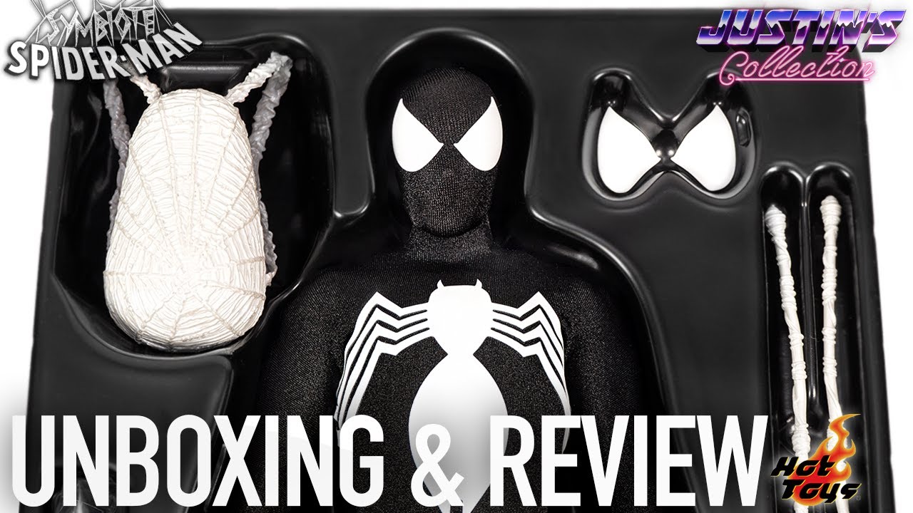 Hot Toys Symbiote Spider-Man Hono Studio Unboxing & Review - YouTube