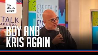 Boy Abunda and Kris Aquino reunite