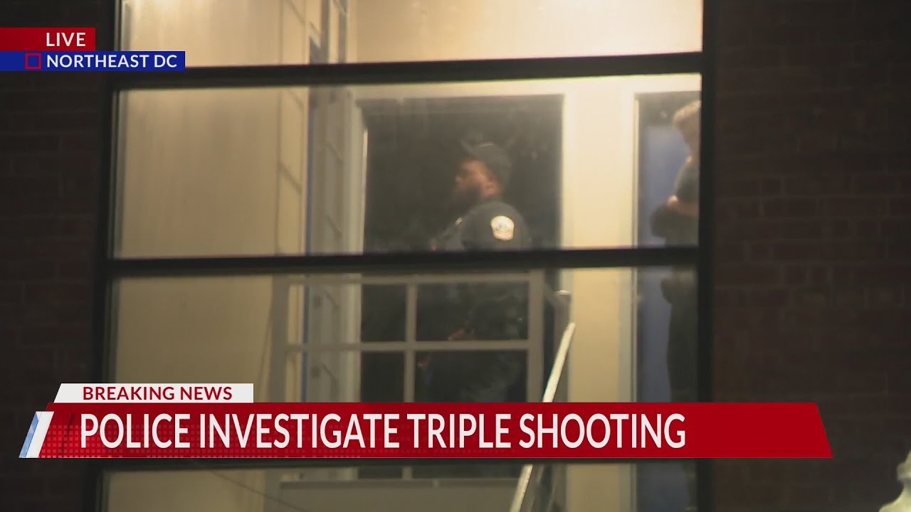 Police investigate triple shooting - YouTube