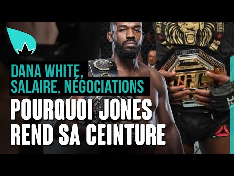 Pourquoi Jon Jones a décidé de rendre son titre UFC