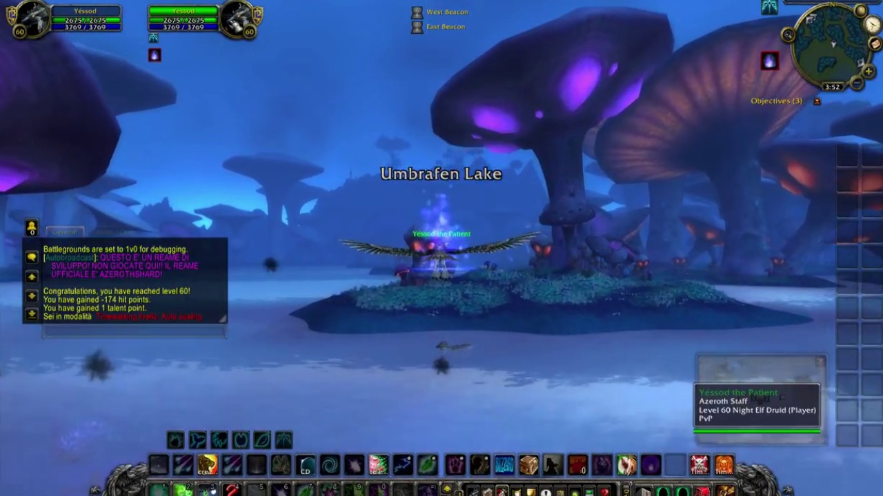 AzerothCore mod: Timewalking Auto Scaling Level system by zone