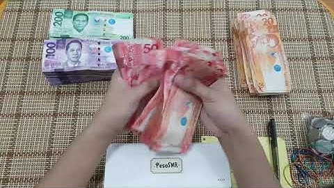 [28] ASMR MONEY SORT & COUNT - Let