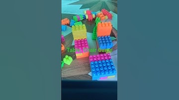 Satisfying DIY Table Chair🪑 ASMR Building blocks, block game lego
