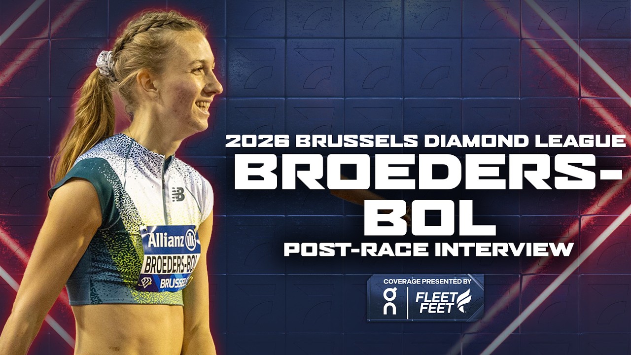Femke Bol 0.06s Away From an Epic 800m Win! | 2026 Brussels Diamond League Post-Race Interview