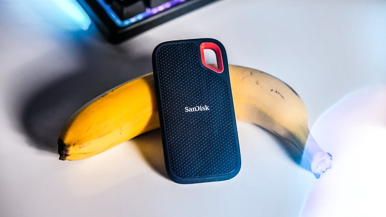 ⁣550 mb/s din micutul asta de SSD portabil ..