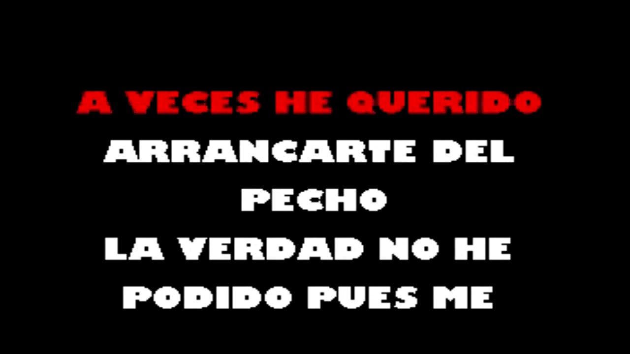 idolatria claudio vallejo karaoke YouTube