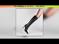 Kaky's New High Heel Pointed Long Boots Extra - Hidden Gem Product | Smart Choice | Smart Choice