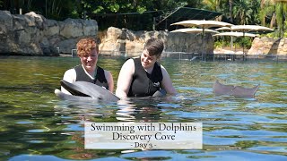 SWIMMING with DOLPHINS at Discovery Cove | Day 3 | May 2021