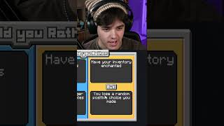 WOULD YOU RATHER #minecraftshorts WOULD YOU RATHER #minecraftshorts