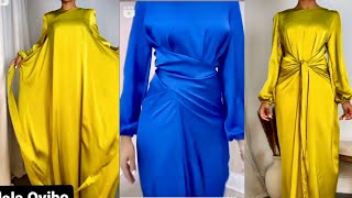 DIY Stylish trendy Wrap dress tutorial / one dress in different styles