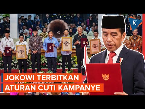 Jokowi Terbitkan Aturan Cuti Kampanye Menteri-Walikota di Pilpres 2024