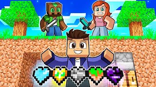 Minecraft: CORAZONES PERSONALIZADOS vs Cazadores Speedrun