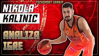 Nikola Kalinić - Analiza igre | KK Crvena zvezda 2021/22