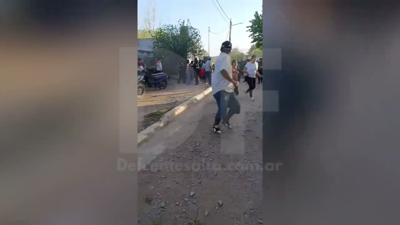 Gravísimos disturbios en el partido de fútbol en La Candelaria