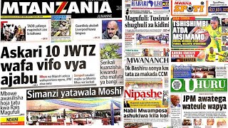 MAGAZETI YA LEO JUMANNE TAR 4/2/2020